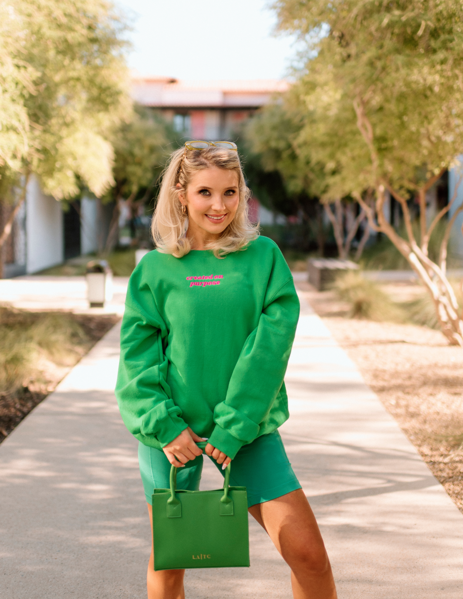 CREATED ON PURPOSE SWEATSHIRT | Norvellruiz